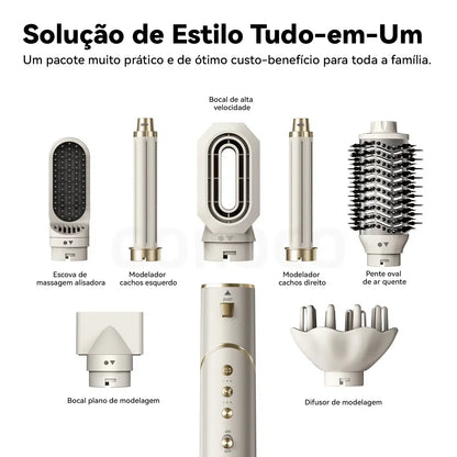 Escova Multifunções 7 em 1 – 1200W Bivolt – Gokoco
